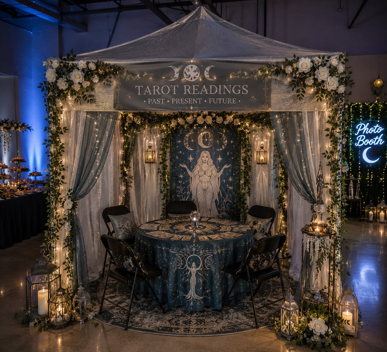 Tarot Reading Booth Entertainment for Charleston Parties & Lowcountry Events